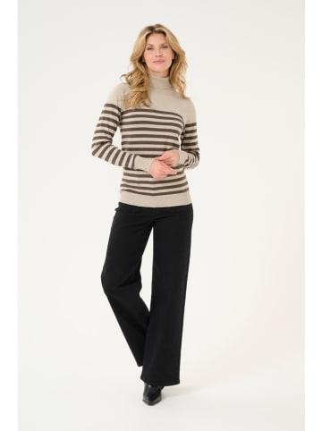 Kaffe Rollkragenpullover "Lizza" in Beige