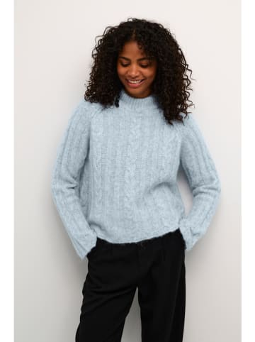 Kaffe Pullover "Naja" in Hellblau