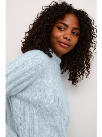 Kaffe Pullover "Naja" in Hellblau