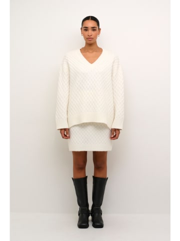 Kaffe Pullover "Selma" in Weiß