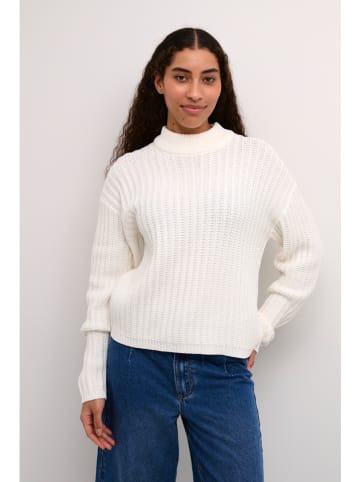 Kaffe Pullover "Bess" in Weiß