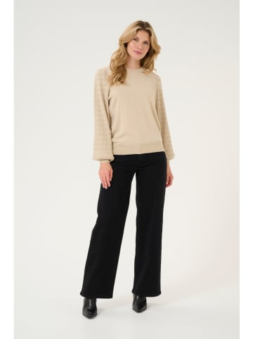 Kaffe Pullover "Nanna" in Beige