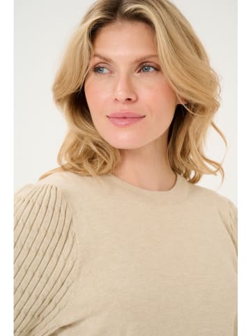 Kaffe Pullover "Nanna" in Beige