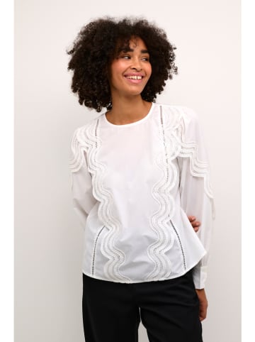 Kaffe Bluse "Christine" in Weiß