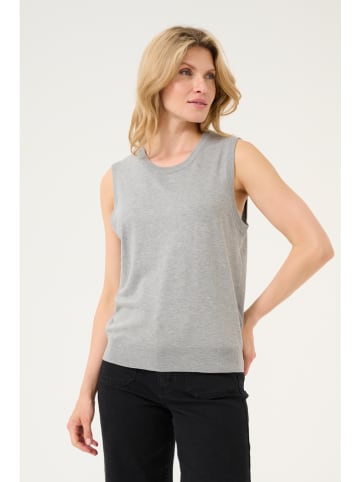 Kaffe Pullunder "Lizza" in Grau