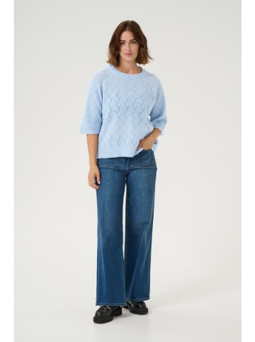 Kaffe Pullover "Tiana" in Hellblau