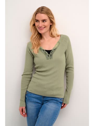 Kaffe Pullover "Maro" in Khaki