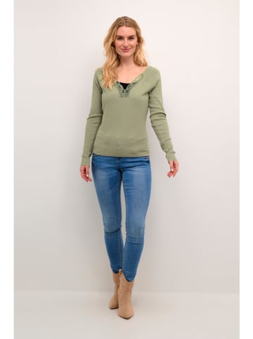 Kaffe Pullover "Maro" in Khaki