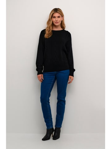Kaffe Pullover "Dela" in Schwarz