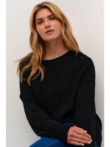 Kaffe Pullover "Dela" in Schwarz