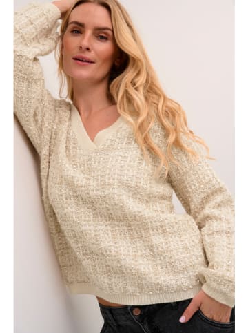 Kaffe Pullover "Bilo" in Creme