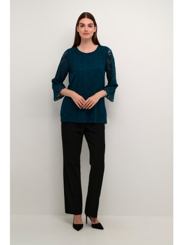 Kaffe Blouse "Fika" blauw