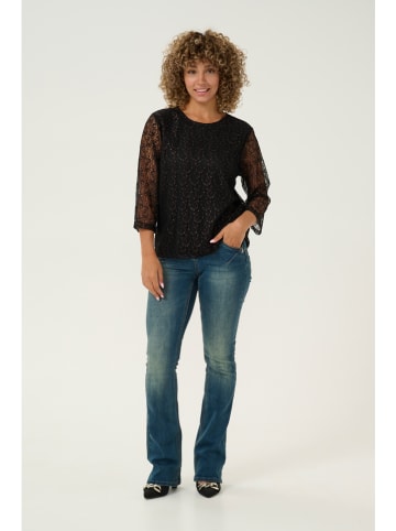 Kaffe Blouse "Minna" zwart
