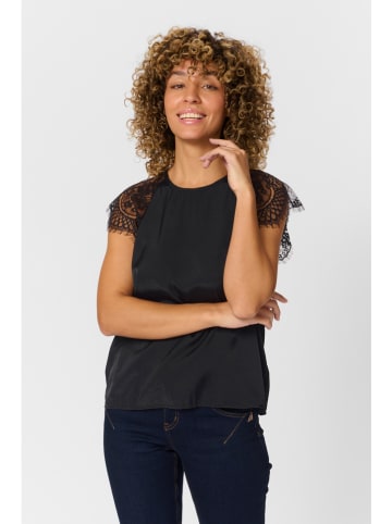 Kaffe Shirt "Nola" in Schwarz