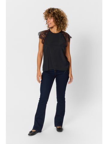 Kaffe Shirt "Nola" in Schwarz