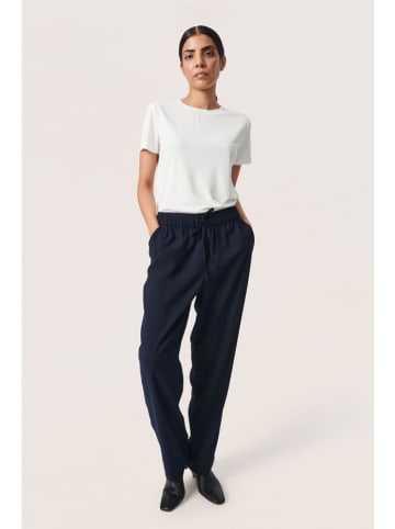 Soaked in Luxury Broek "Soaked in Luxury" donkerblauw