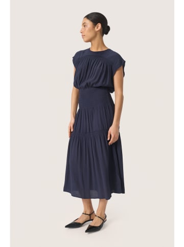 Soaked in Luxury Jurk "Soaked in Luxury" donkerblauw