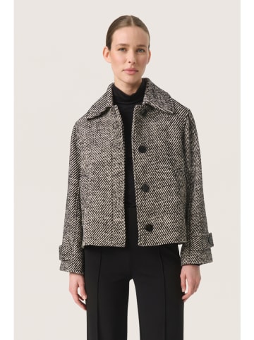 Cream Übergangsjacke "Soaked in Luxury" in Schwarz