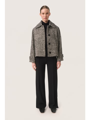 Cream Tussenjas "Soaked in Luxury" zwart