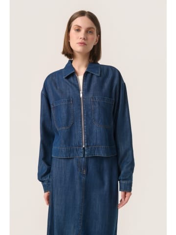 Soaked in Luxury Jeasnsjacke "Soaked in Luxury" in Blau