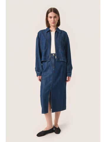 Soaked in Luxury Jeasnsjacke "Soaked in Luxury" in Blau