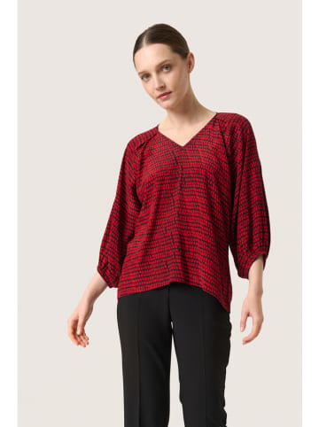 Soaked in Luxury Bluse "Soaked in Luxury" in Rot