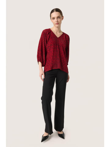 Soaked in Luxury Bluse "Soaked in Luxury" in Rot