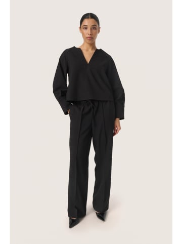 Soaked in Luxury Bluse "Soaked in Luxury" in Schwarz
