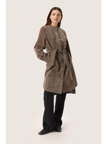 Soaked in Luxury Sukienka "Soaked in Luxury" w kolorze khaki