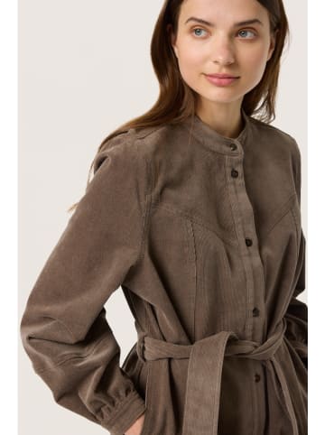 Soaked in Luxury Sukienka "Soaked in Luxury" w kolorze khaki