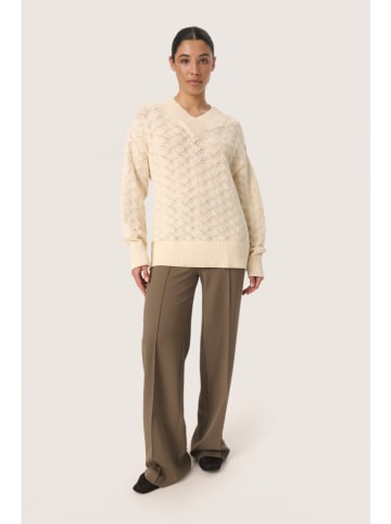 Soaked in Luxury Pullover "Soaked in Luxury" in Creme