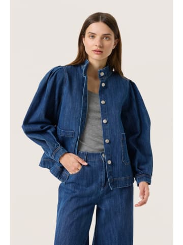 Soaked in Luxury Jeansjacke "Soaked in Luxury" in Blau