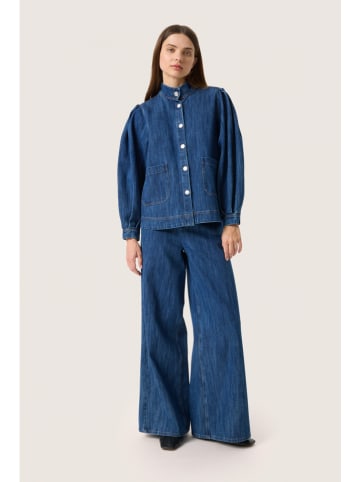 Soaked in Luxury Jeansjacke "Soaked in Luxury" in Blau