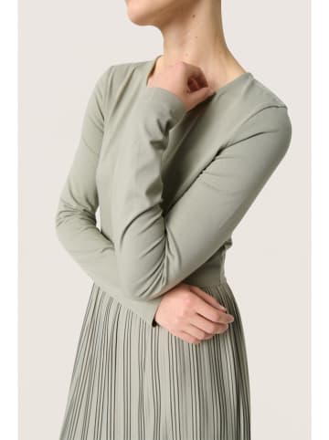 Soaked in Luxury Kleid "Soaked in Luxury" in Grau