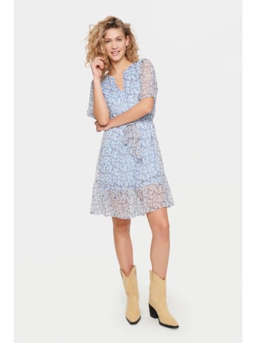 SAINT TROPEZ Jurk "Saint Tropez" lichtblauw