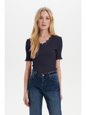 SAINT TROPEZ Shirt "Saint Tropez" in Schwarz