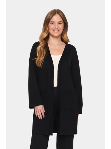 SAINT TROPEZ Cardigan "Saint Tropez" in Schwarz