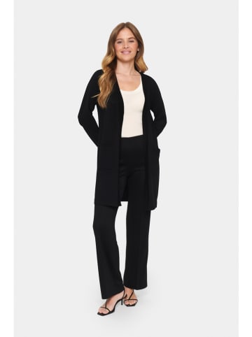 SAINT TROPEZ Cardigan "Saint Tropez" in Schwarz