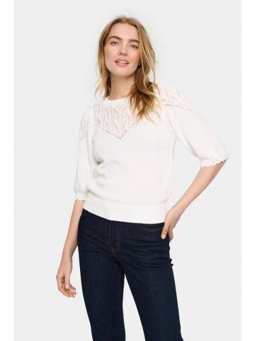 SAINT TROPEZ Trui "Saint Tropez" wit