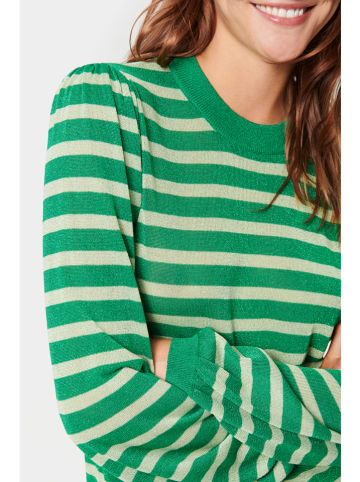 SAINT TROPEZ Sweter "Saint Tropez" w kolorze zielonym