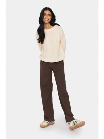 SAINT TROPEZ Pullover "Saint Tropez" in Creme