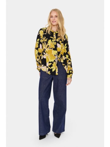 SAINT TROPEZ Bluse "Saint Tropez" in Schwarz