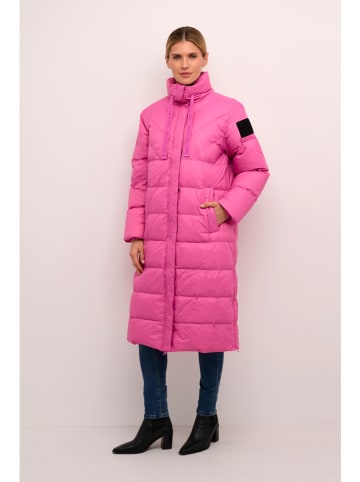 Kaffe Steppmantel "Aisha" in Rosa