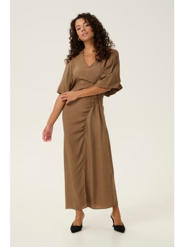 Kaffe Kleid "Lui" in Hellbraun