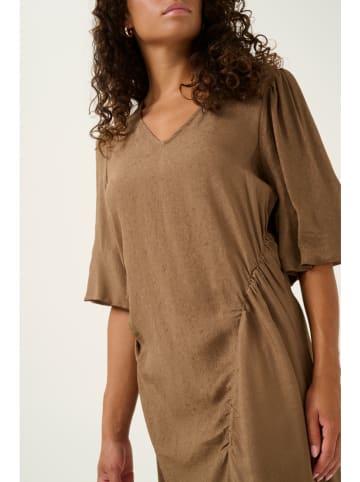 Kaffe Kleid "Lui" in Hellbraun