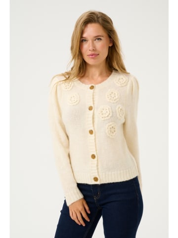 Kaffe Cardigan "Osa" in Creme