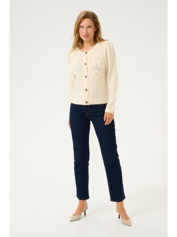Kaffe Cardigan "Osa" in Creme