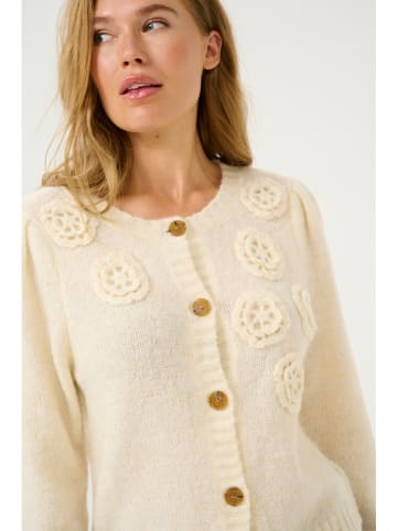 Kaffe Cardigan "Osa" in Creme