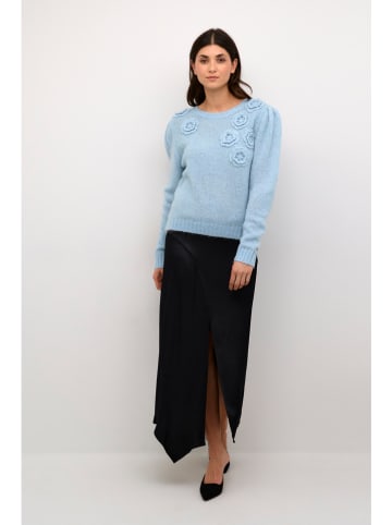 Kaffe Wollpullover "Osa" in Hellblau