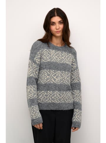 Kaffe Pullover "Lona" in Grau